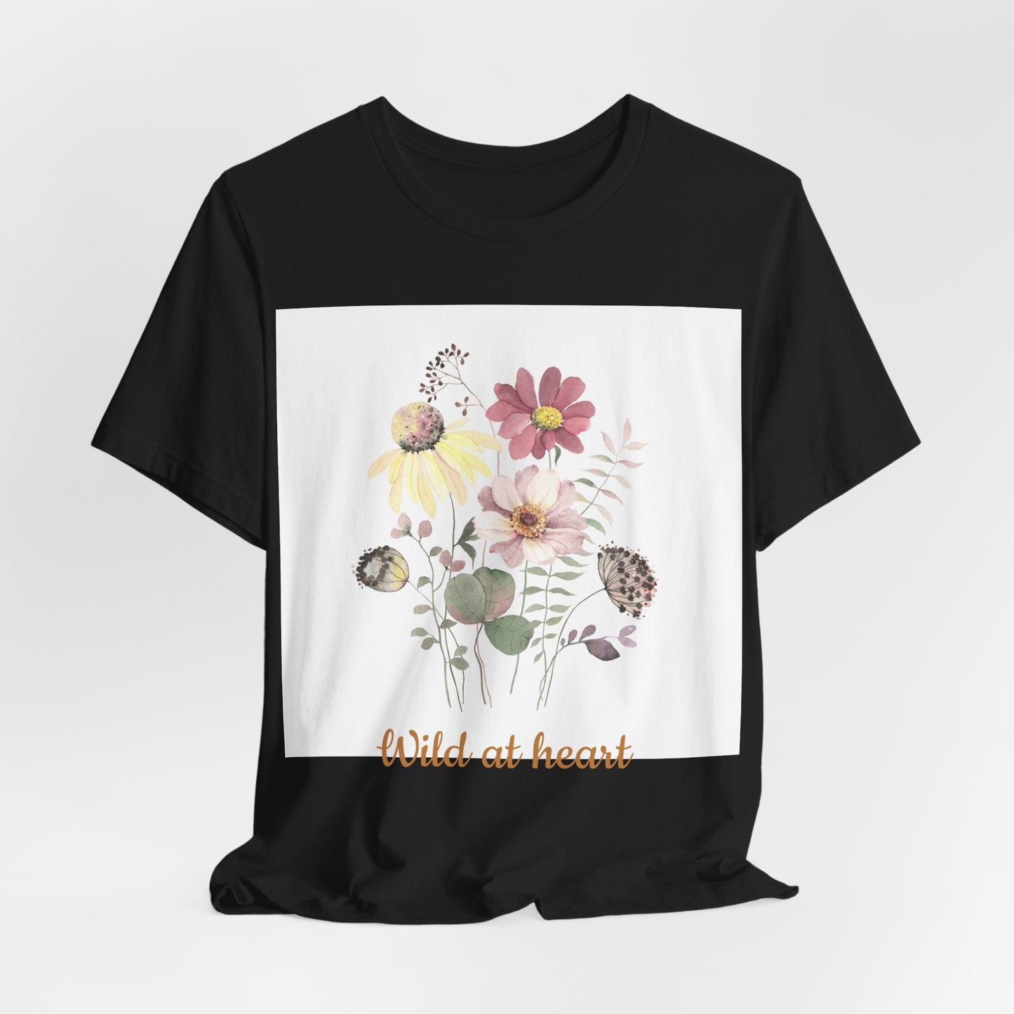 Wild at Heart Floral Short Sleeve Tee