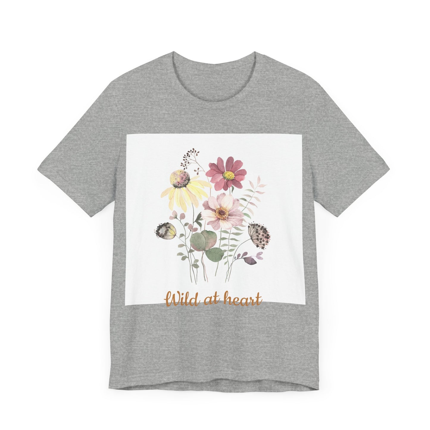 Wild at Heart Floral Short Sleeve Tee