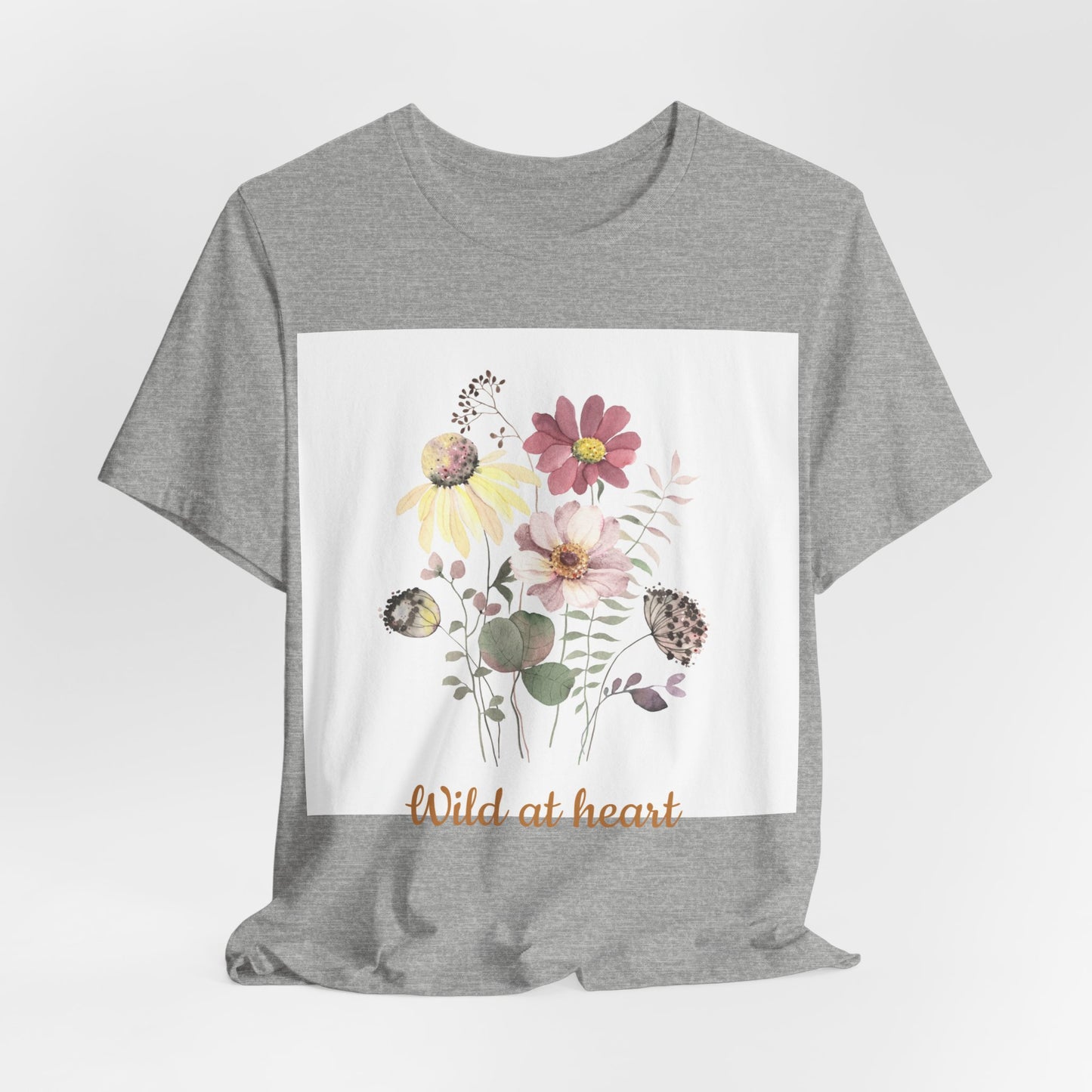 Wild at Heart Floral Short Sleeve Tee