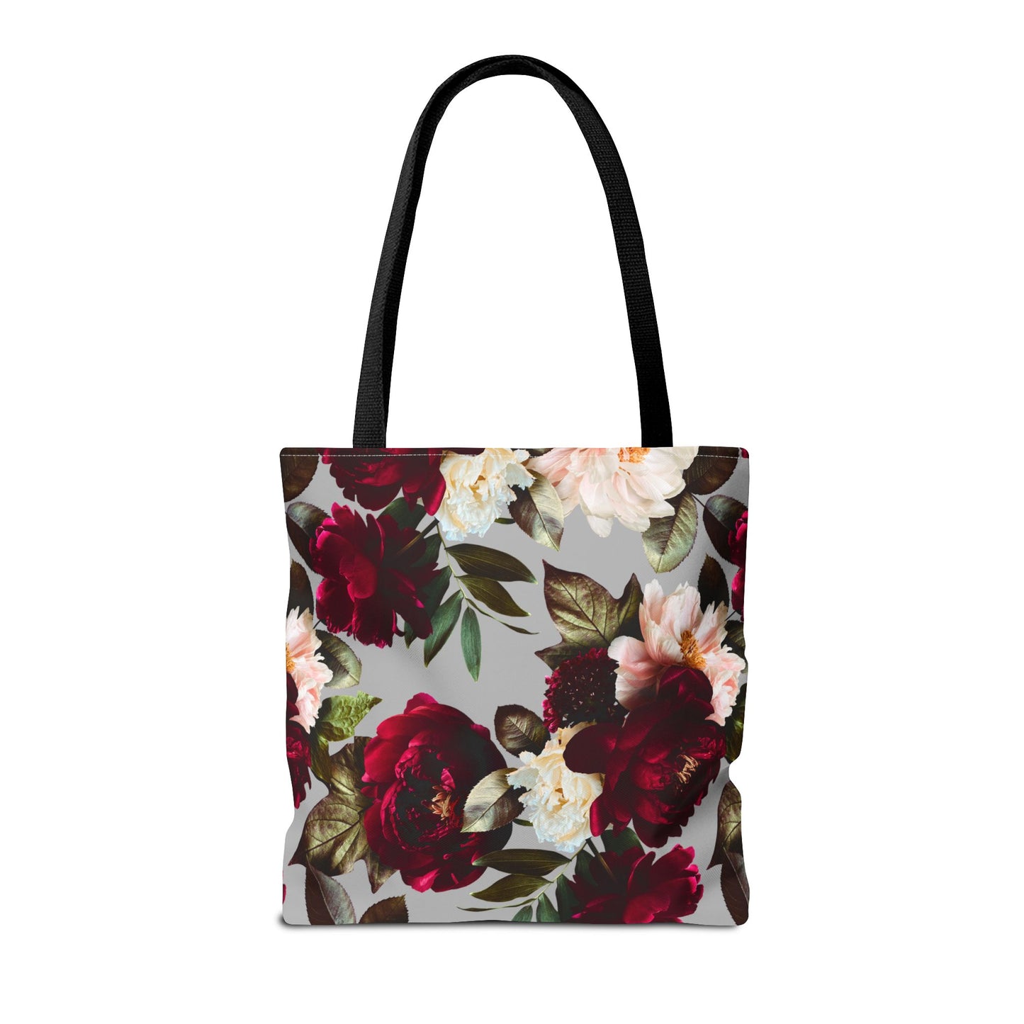 Moody Red Tote Bag (AOP)