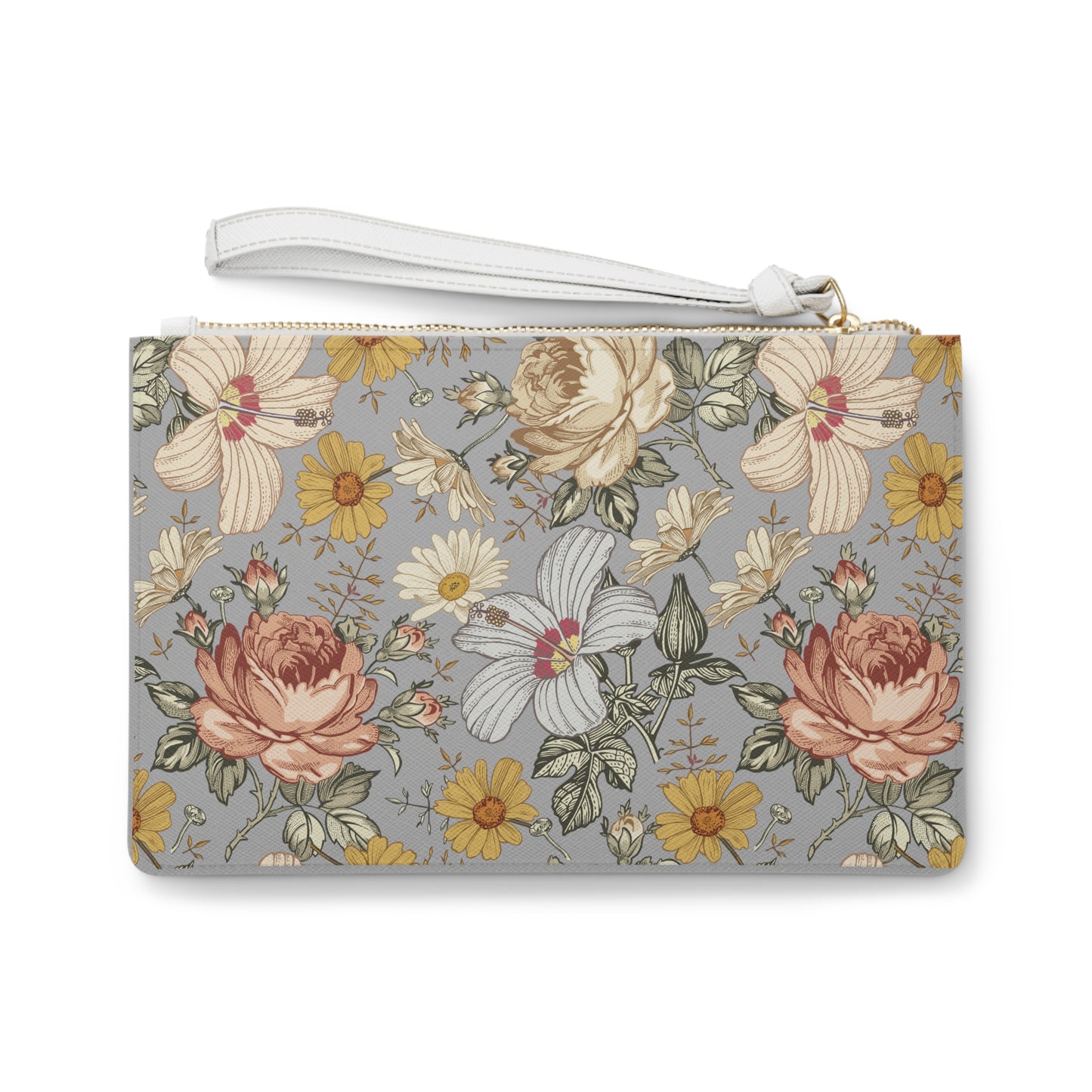 Fall Rose Clutch Bag