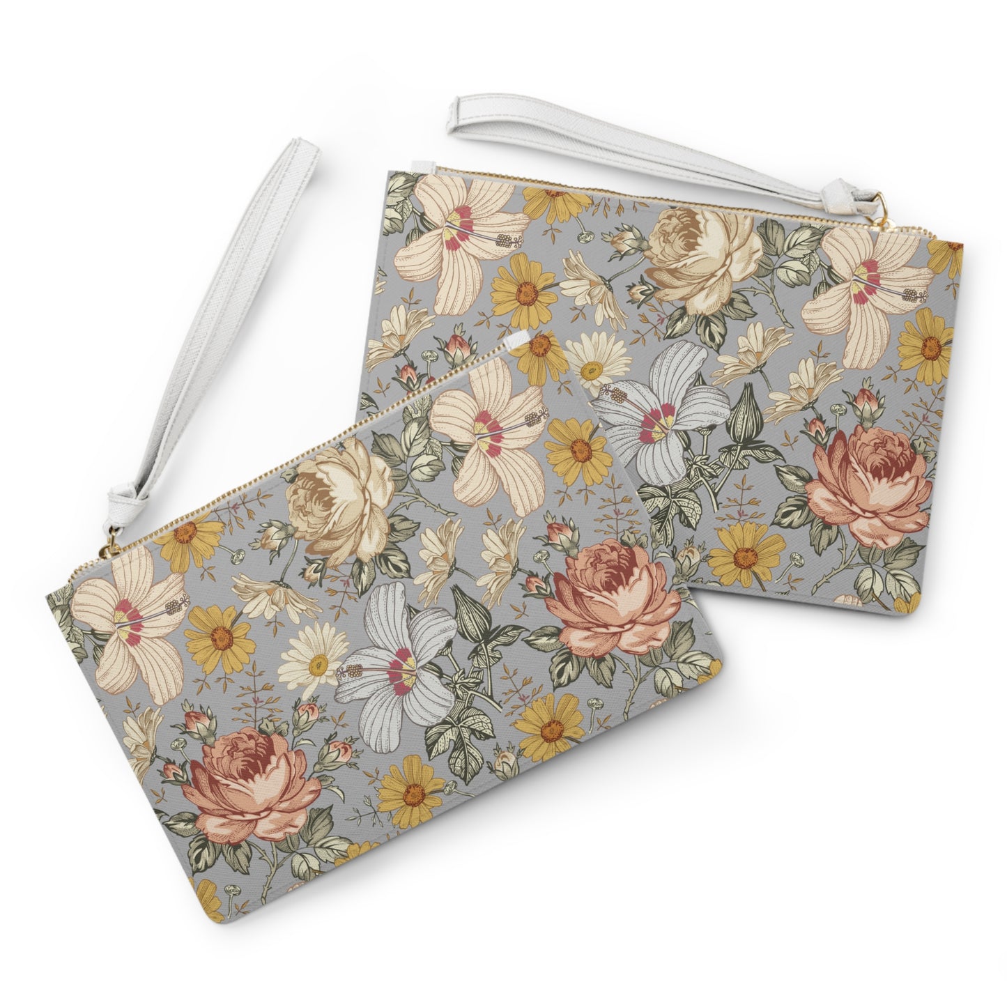 Fall Rose Clutch Bag